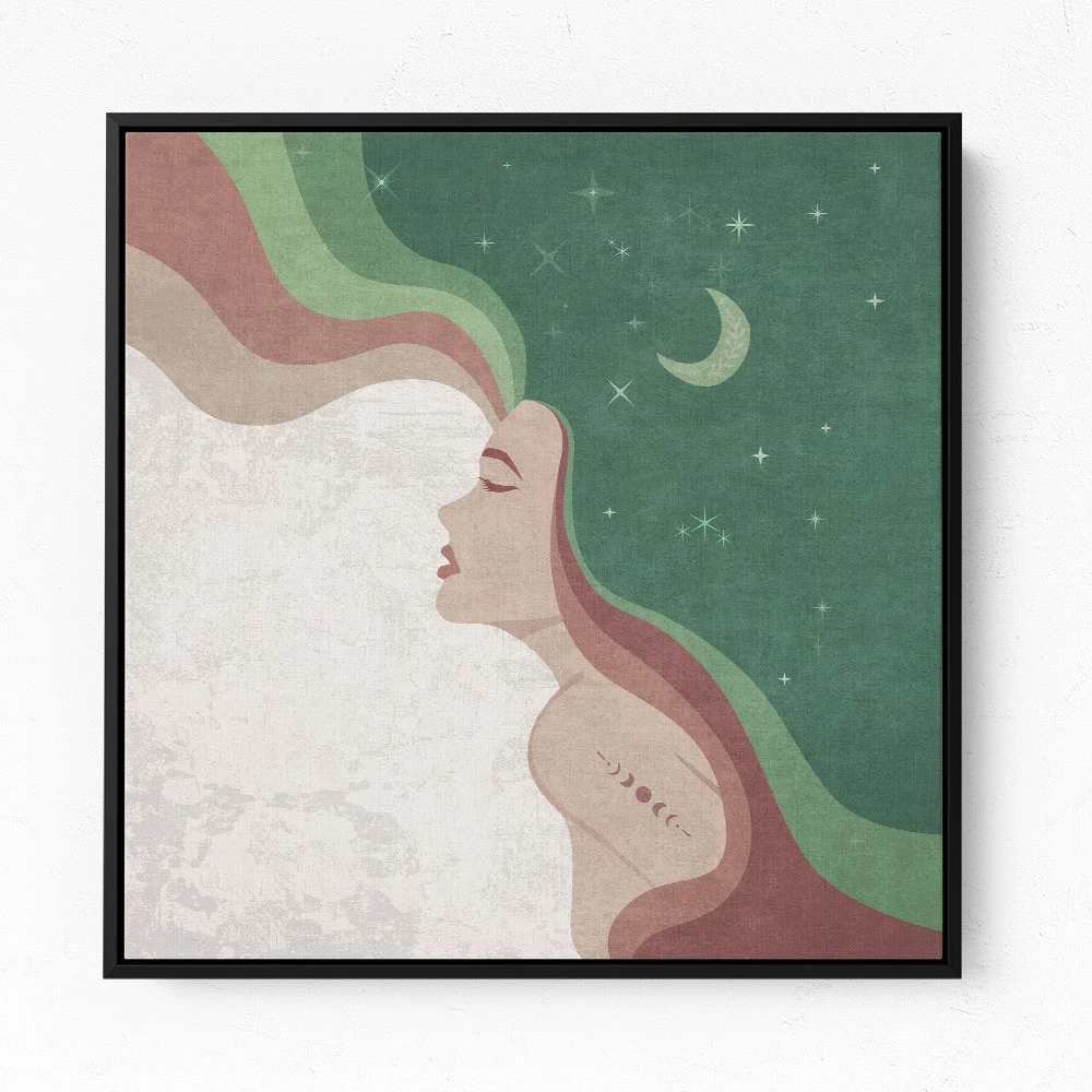 Moon Lady Green Moon Lady Green