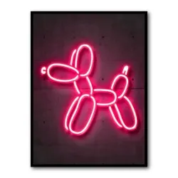 Balloon Dog Neon