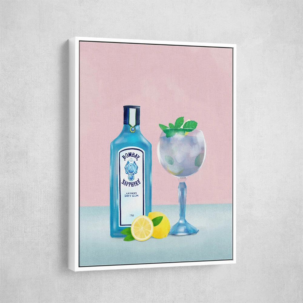 Gin Cocktail Wall Art Gin Cocktail Wall Art