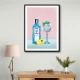 Gin Cocktail Wall Art Gin Cocktail Wall Art