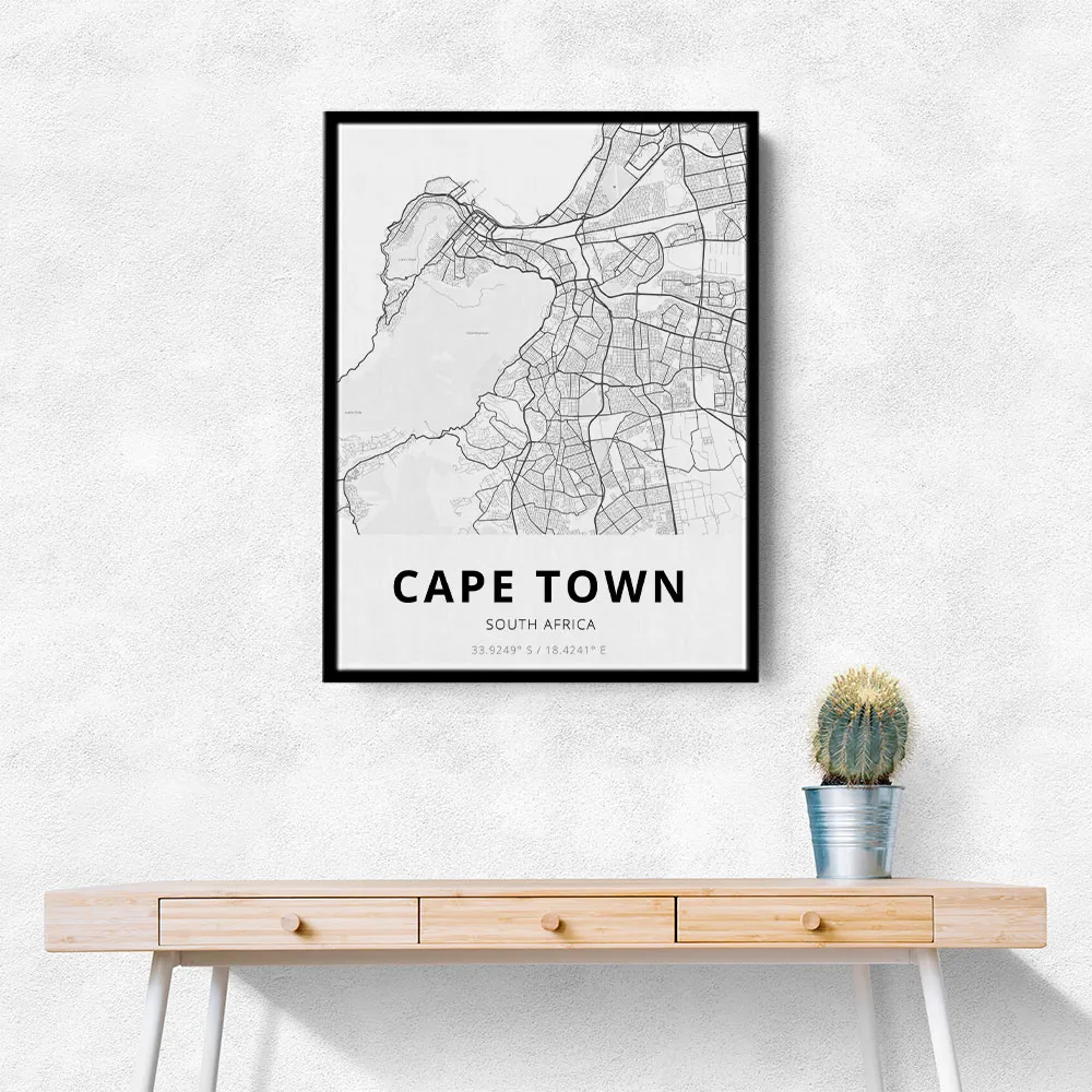 Cape Town City Map Cape Town City Map