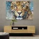 Blue Eyed Leopard 2 Wall Art Blue Eyed Leopard 2 Wall Art