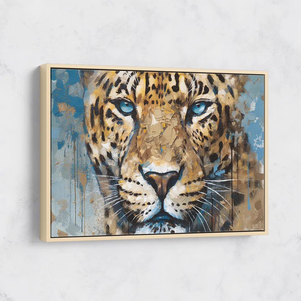 Blue Eyed Leopard 2 Wall Art Blue Eyed Leopard 2 Wall Art