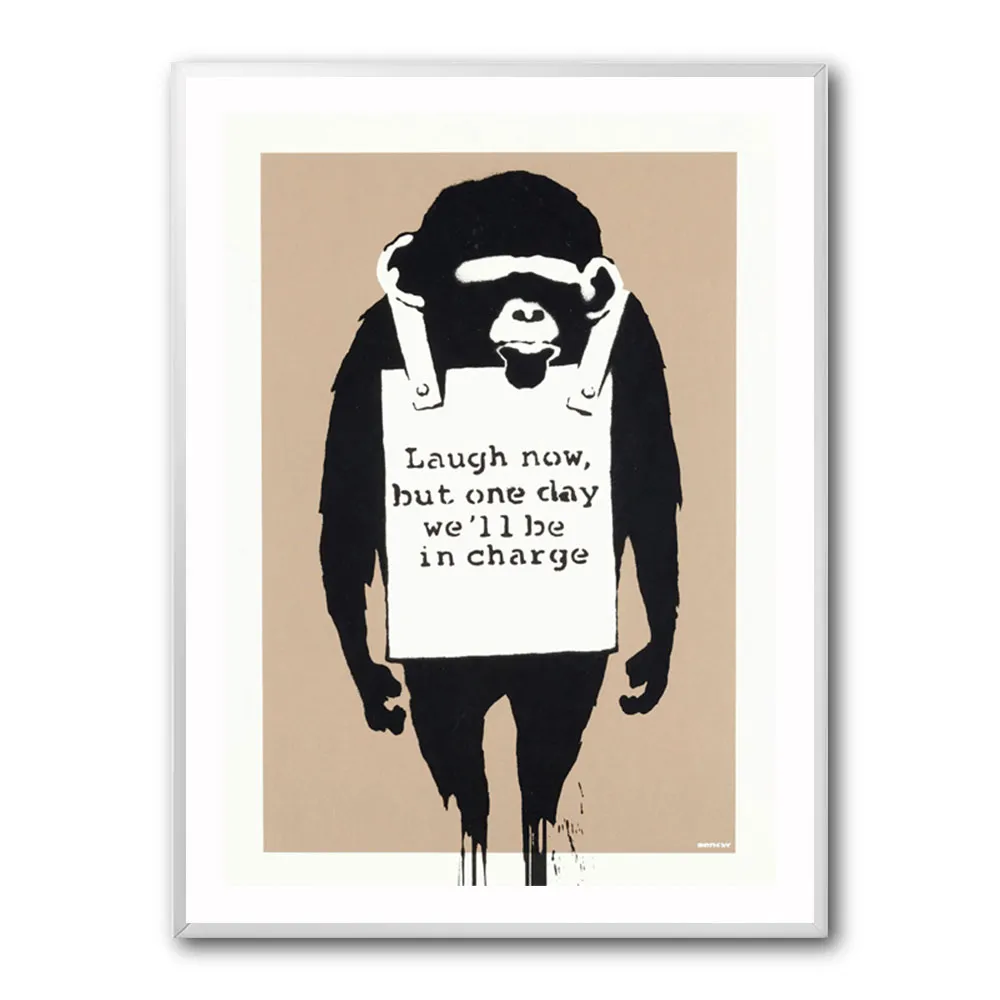 Banksy Laugh Now Banksy Laugh Now
