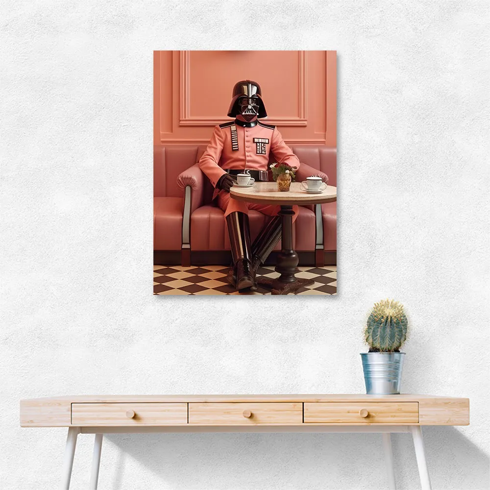 Vader Coffee Time Wall Art Vader Coffee Time Wall Art