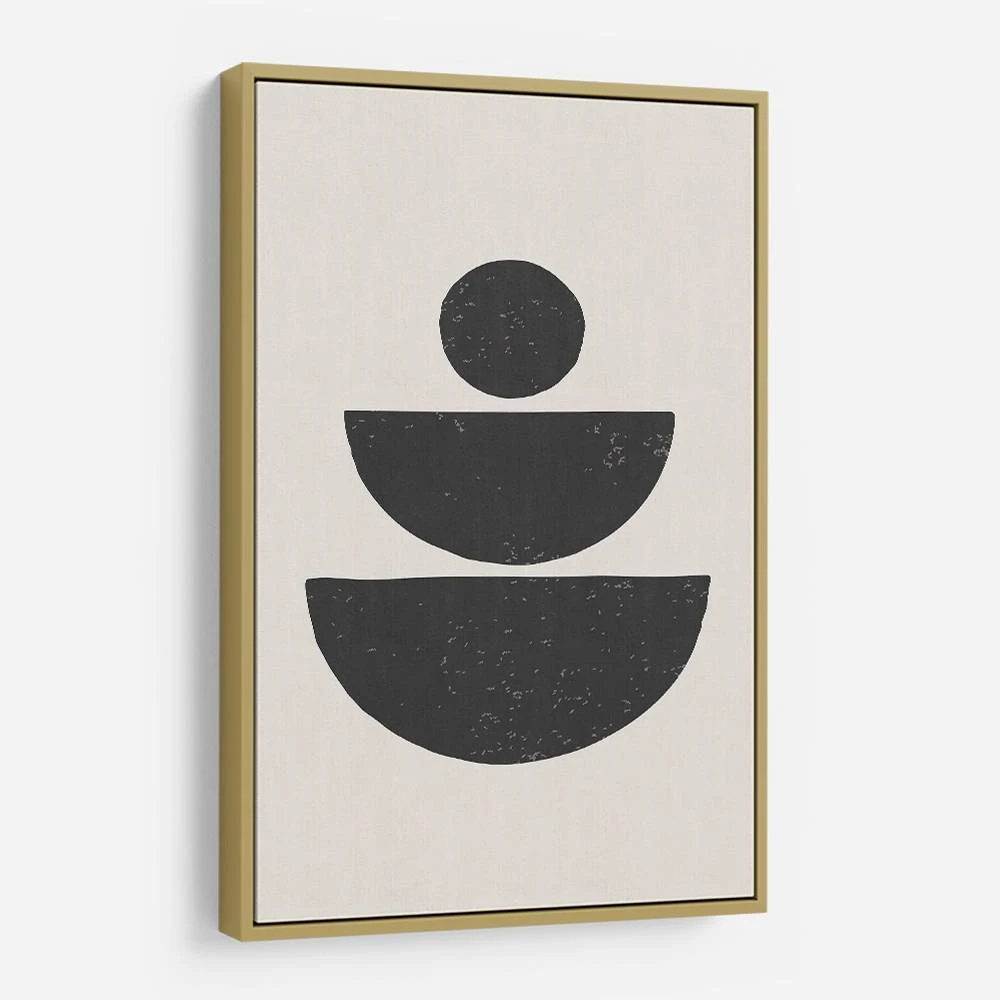 Black Abstract Shapes Series #1 Wall Art Black Abstract Shapes Series #1 Wall Art