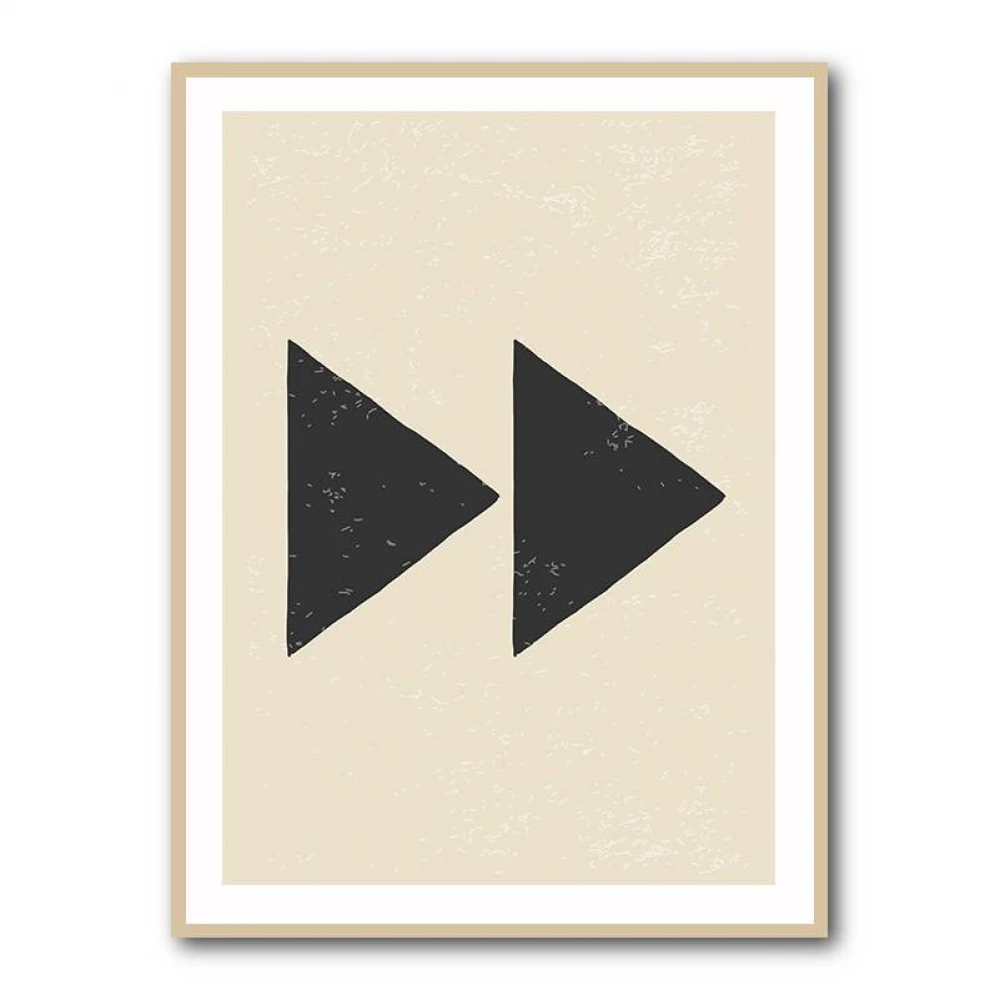 Black Minimal Shapes Series #2 Wall Art Black Minimal Shapes Series #2 Wall Art