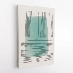  Green Minimalism #4 Wall Art