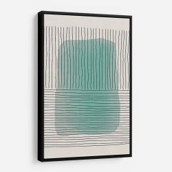  Green Minimalism #4 Wall Art