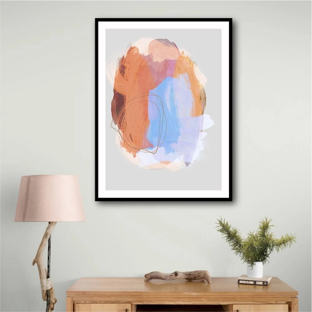 Abstract Brush Strokes 38Z Wall Art Abstract Brush Strokes 38Z Wall Art