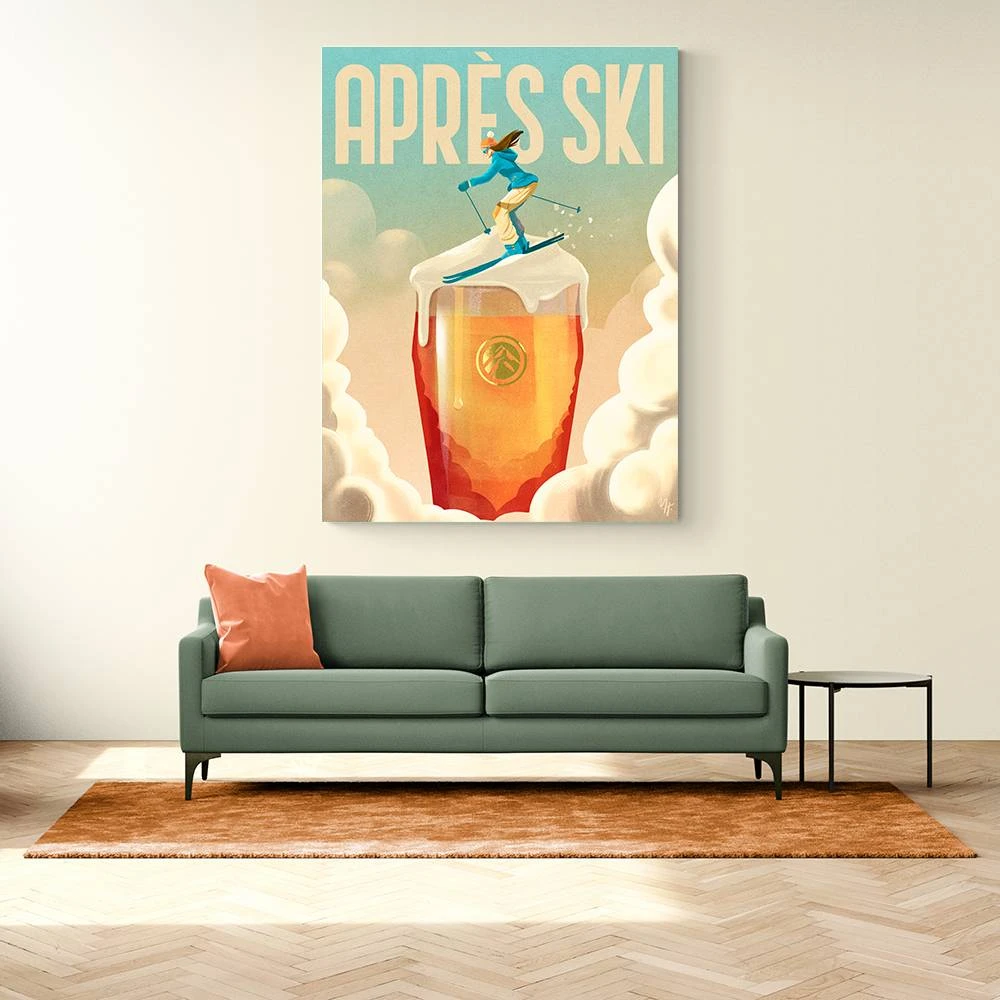 Apres Ski Wall Art Apres Ski Wall Art