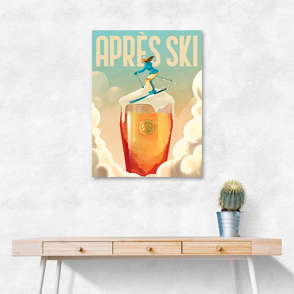 Apres Ski Wall Art Apres Ski Wall Art
