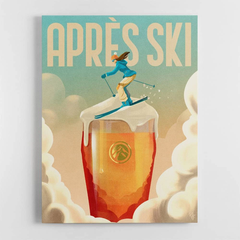 Apres Ski Wall Art Apres Ski Wall Art