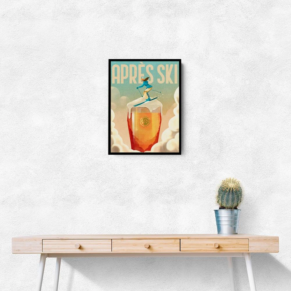 Apres Ski Wall Art Apres Ski Wall Art
