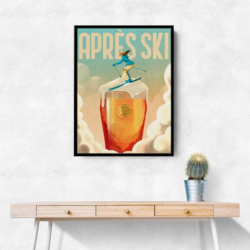 Apres Ski Wall Art Apres Ski Wall Art