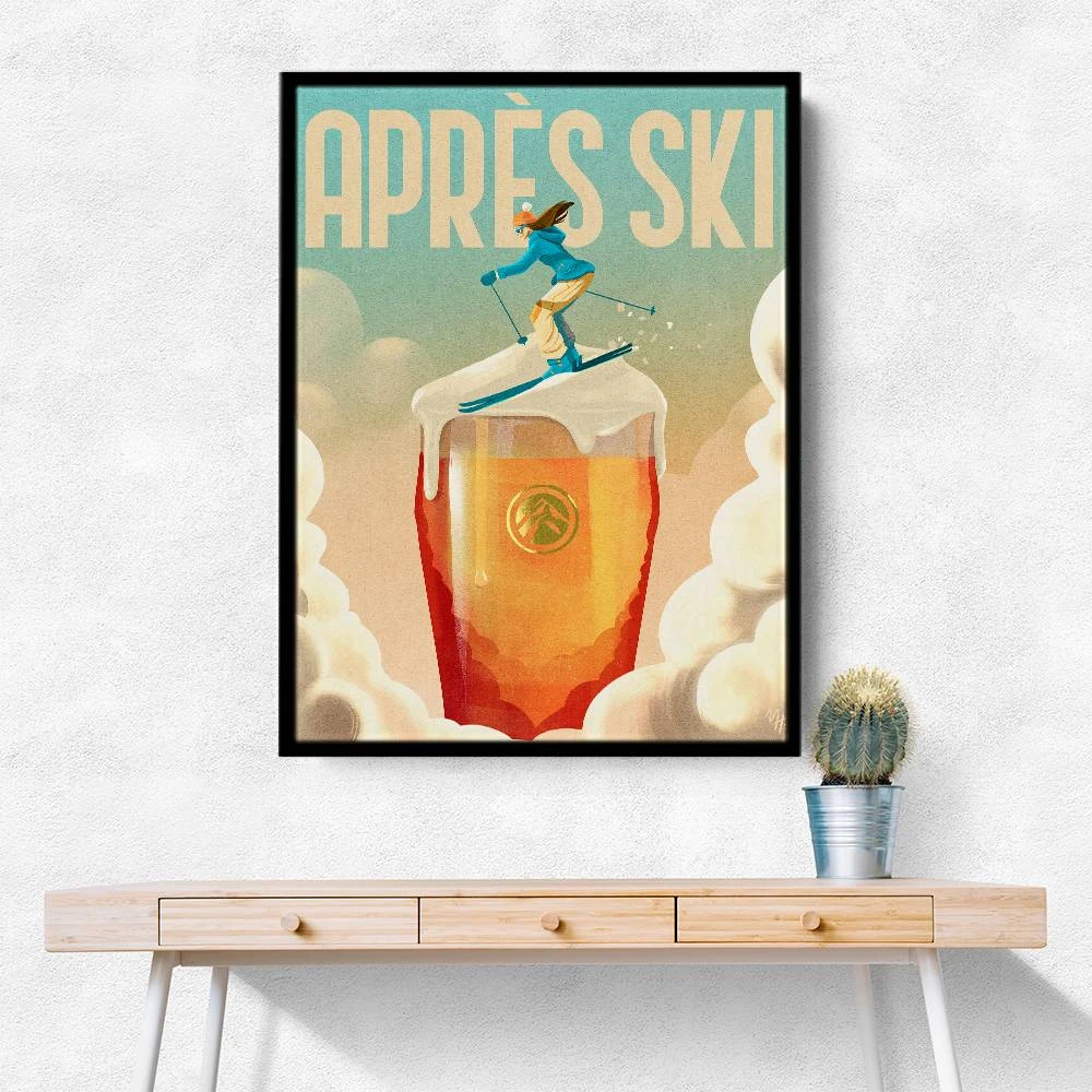 Apres Ski Wall Art Apres Ski Wall Art