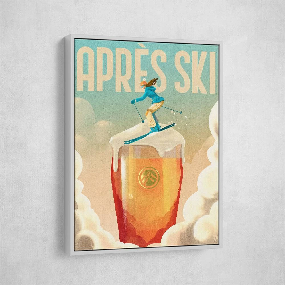 Apres Ski Wall Art Apres Ski Wall Art