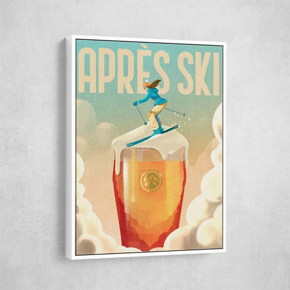 Apres Ski Wall Art Apres Ski Wall Art