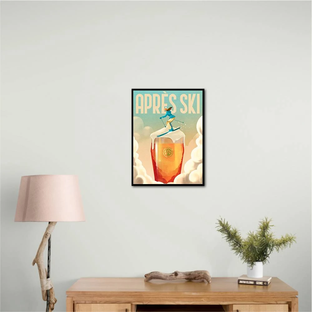Apres Ski Wall Art Apres Ski Wall Art