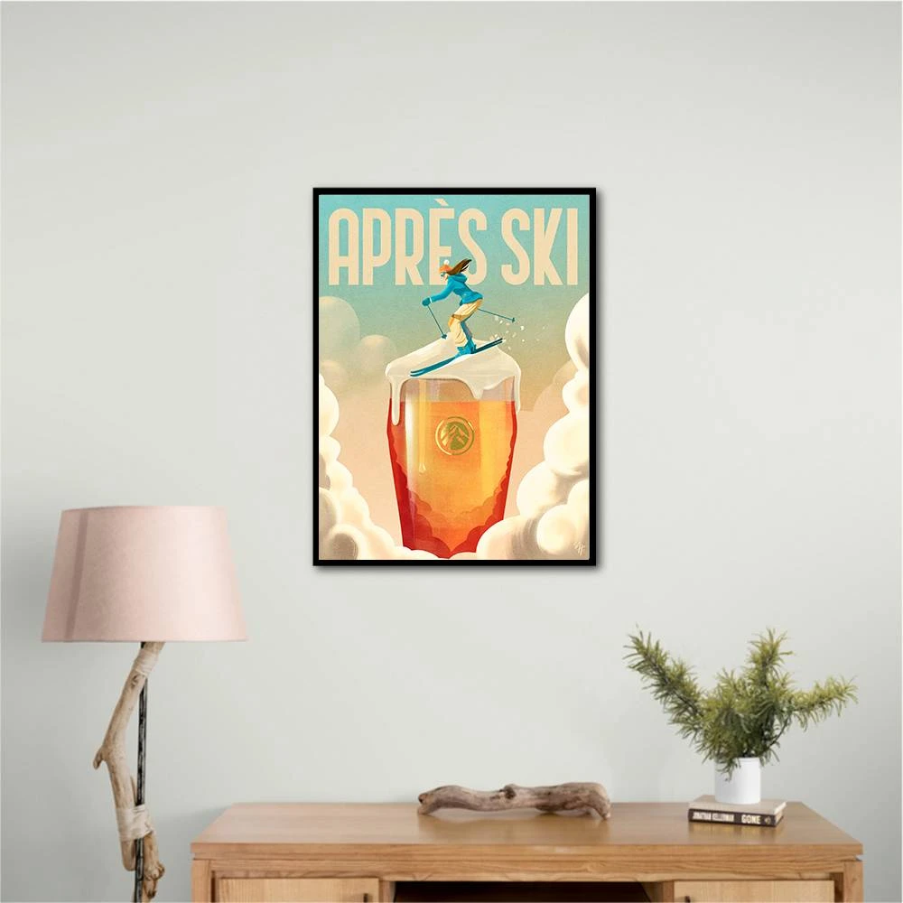 Apres Ski Wall Art Apres Ski Wall Art