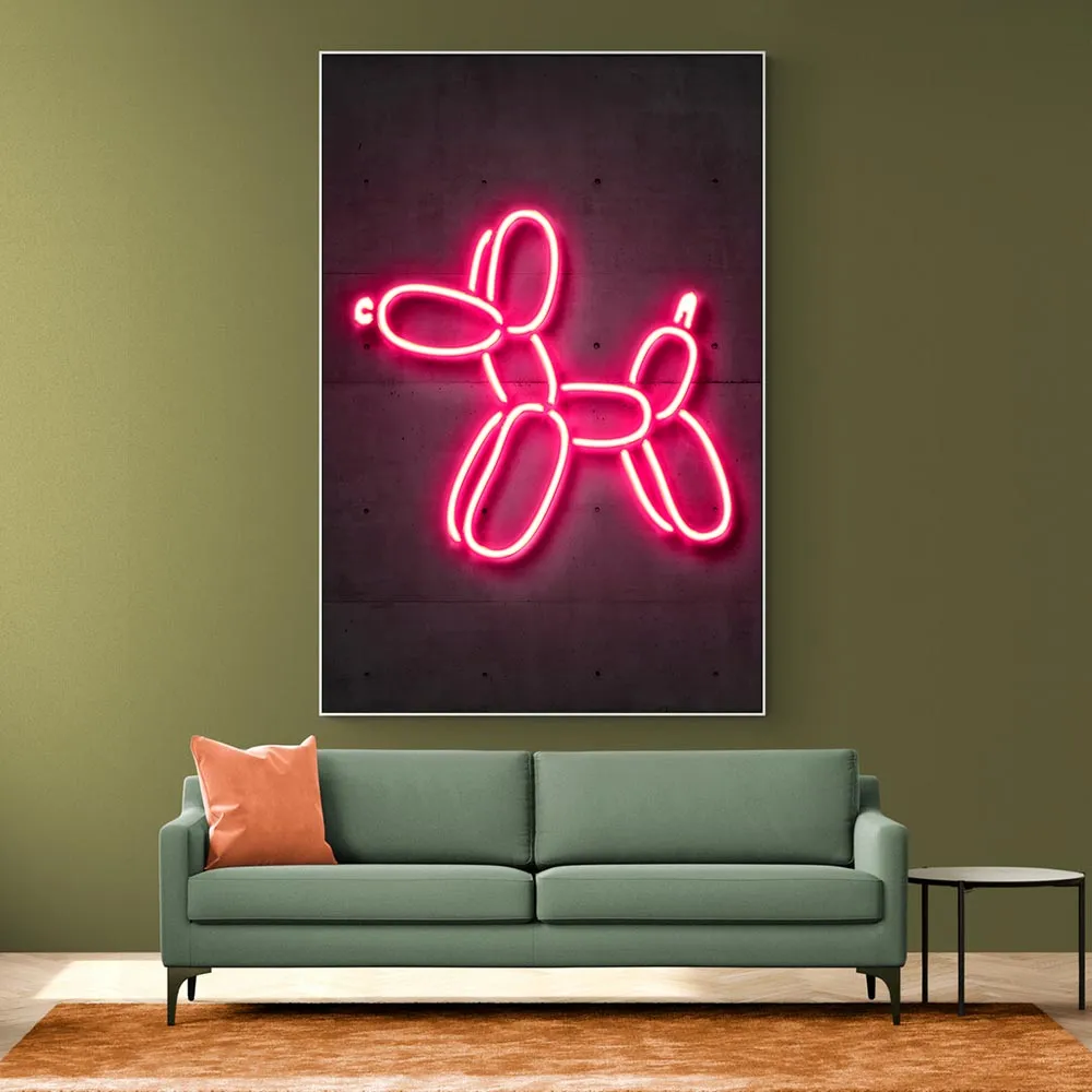 Balloon Dog Neon Balloon Dog Neon