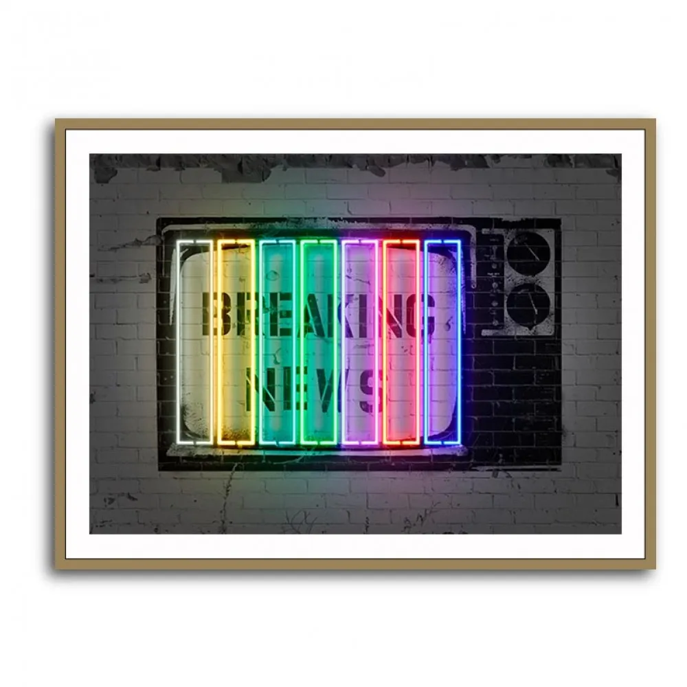Breaking News Neon Breaking News Neon