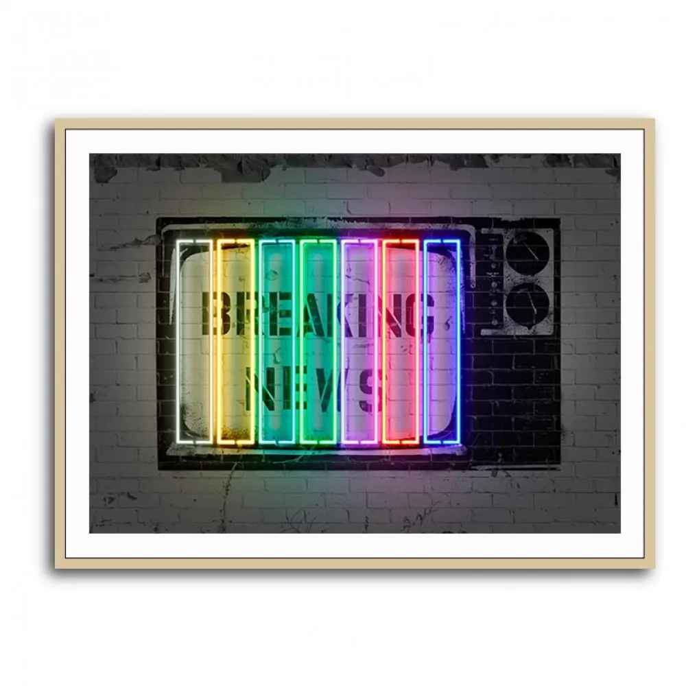 Breaking News Neon Breaking News Neon