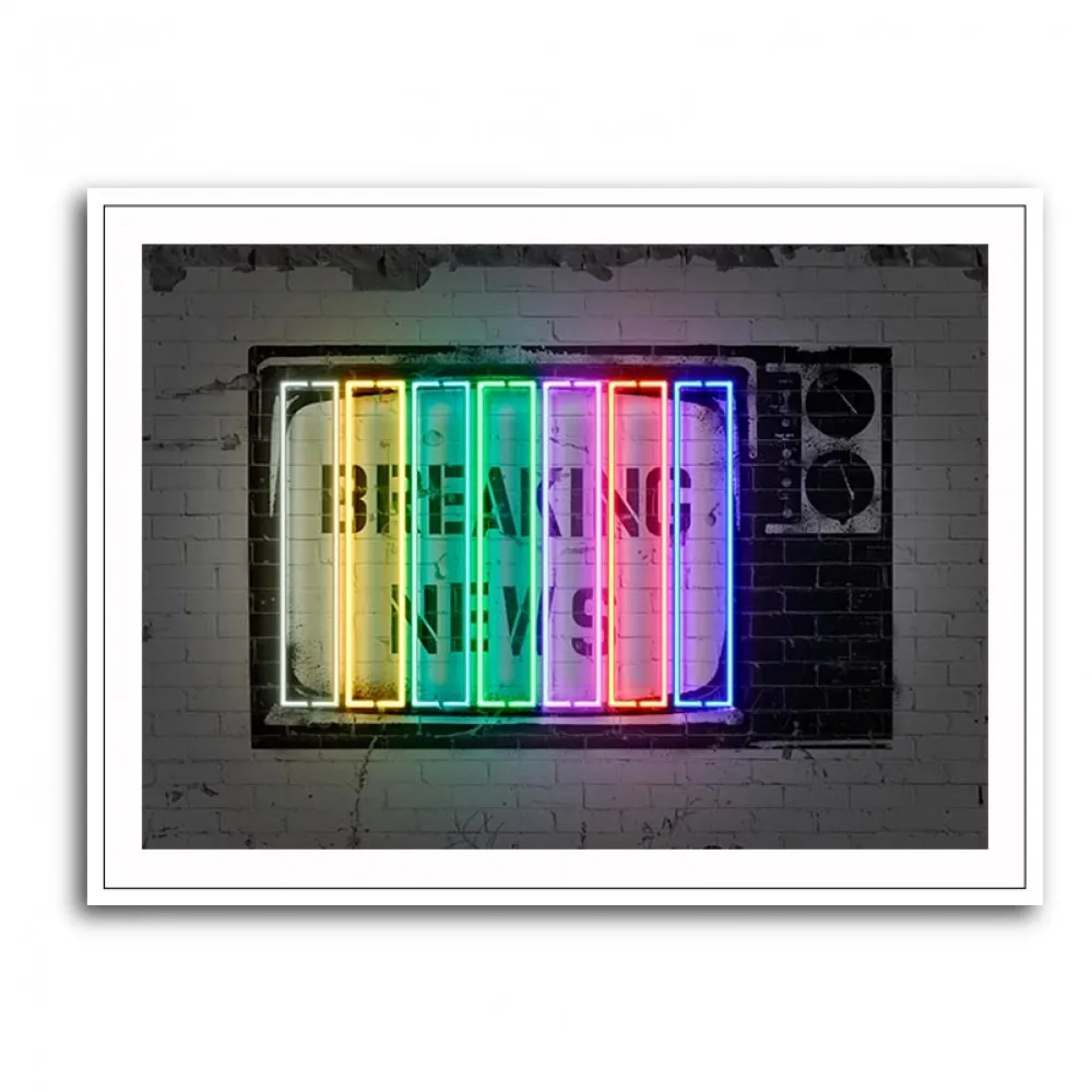 Breaking News Neon Breaking News Neon