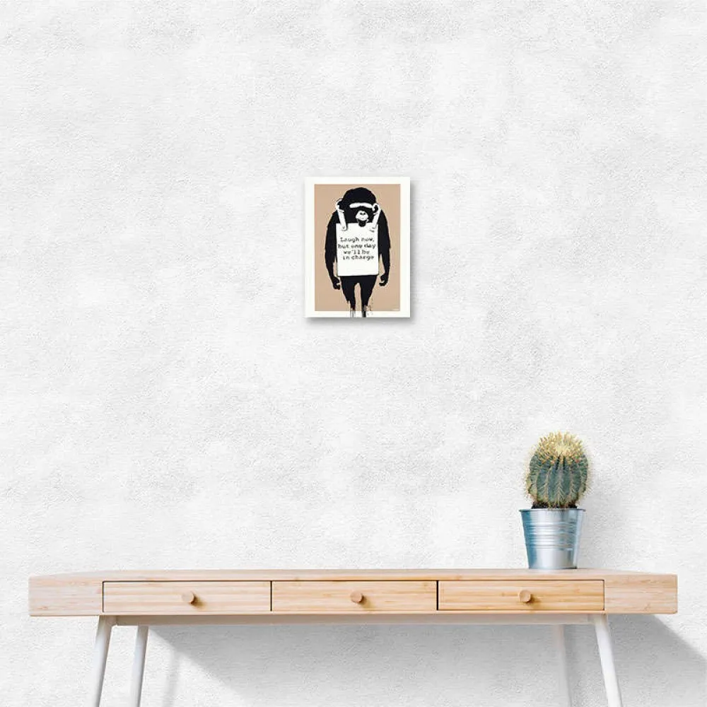 Banksy Laugh Now Banksy Laugh Now