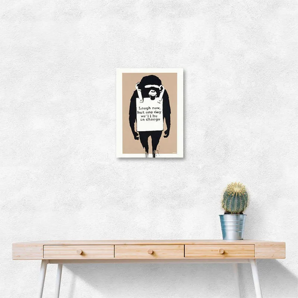 Banksy Laugh Now Banksy Laugh Now