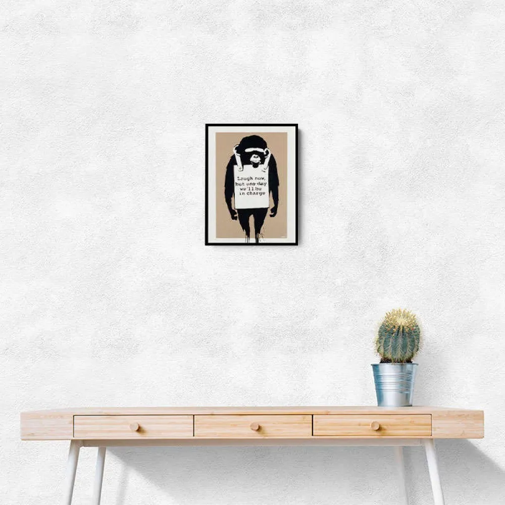 Banksy Laugh Now Banksy Laugh Now