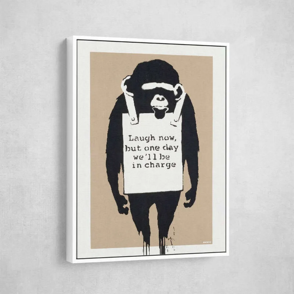 Banksy Laugh Now Banksy Laugh Now