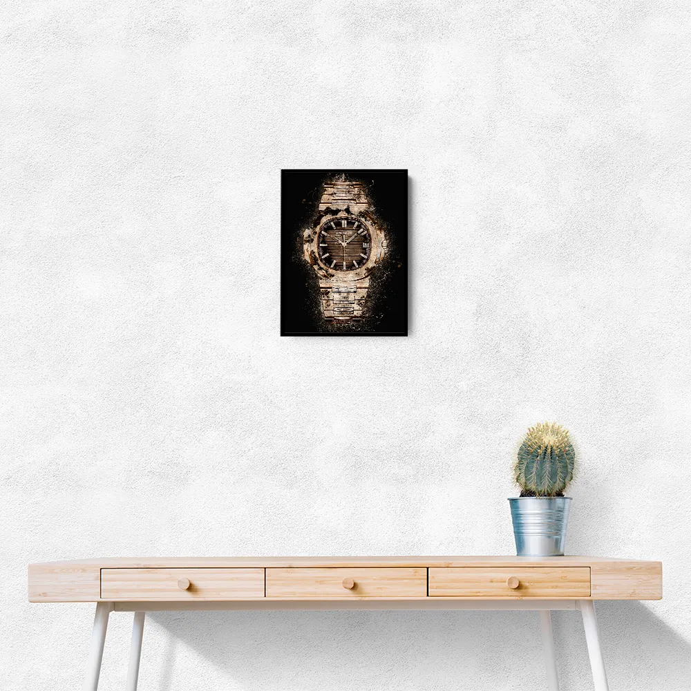 Patek Nautilus Gold Explosion Abstract Patek Nautilus Gold Explosion Abstract