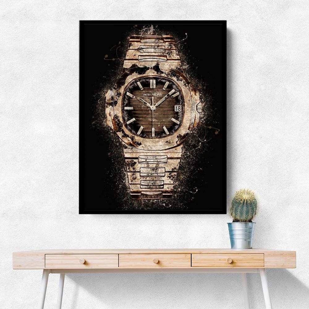 Patek Nautilus Gold Explosion Abstract Patek Nautilus Gold Explosion Abstract