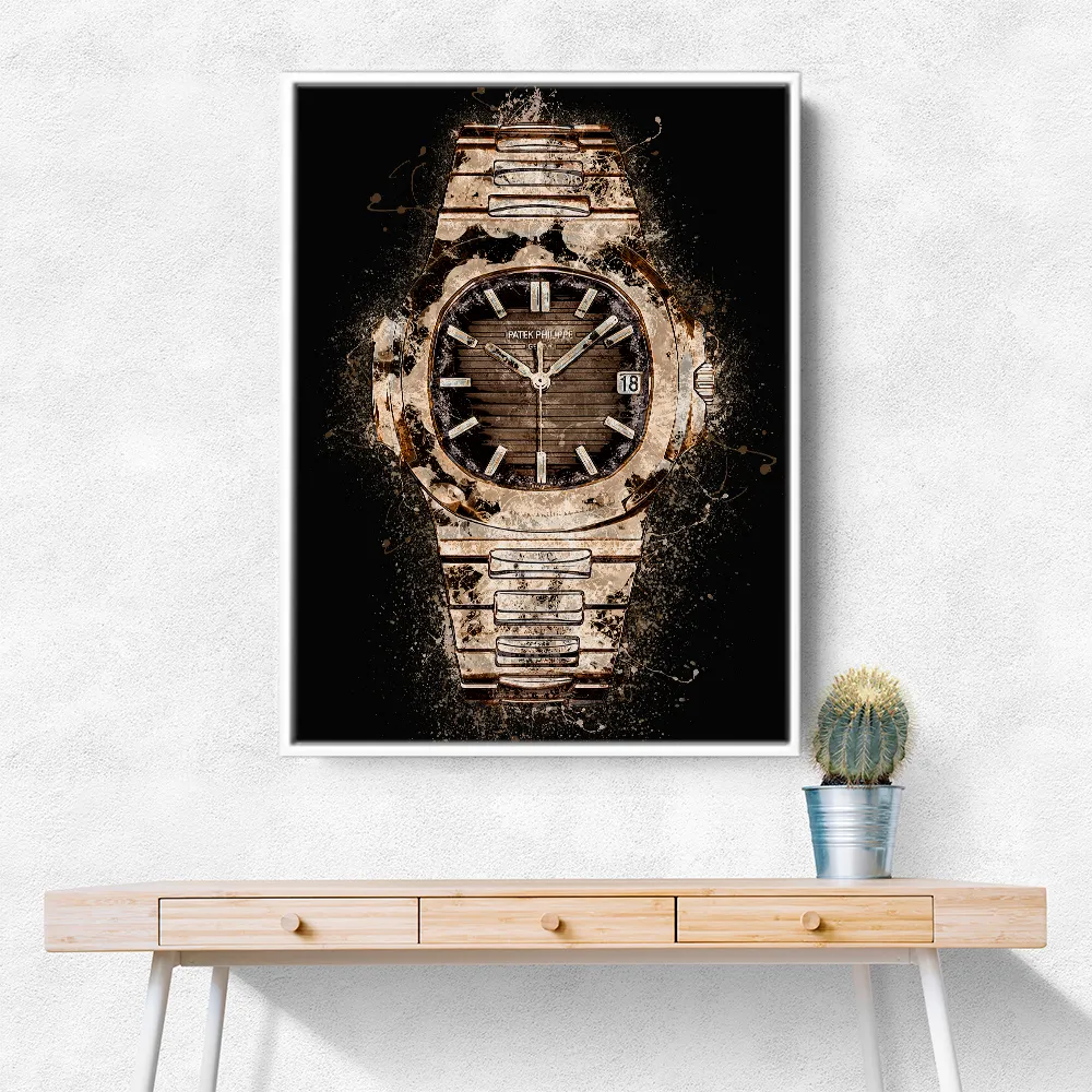 Patek Nautilus Gold Explosion Abstract Patek Nautilus Gold Explosion Abstract