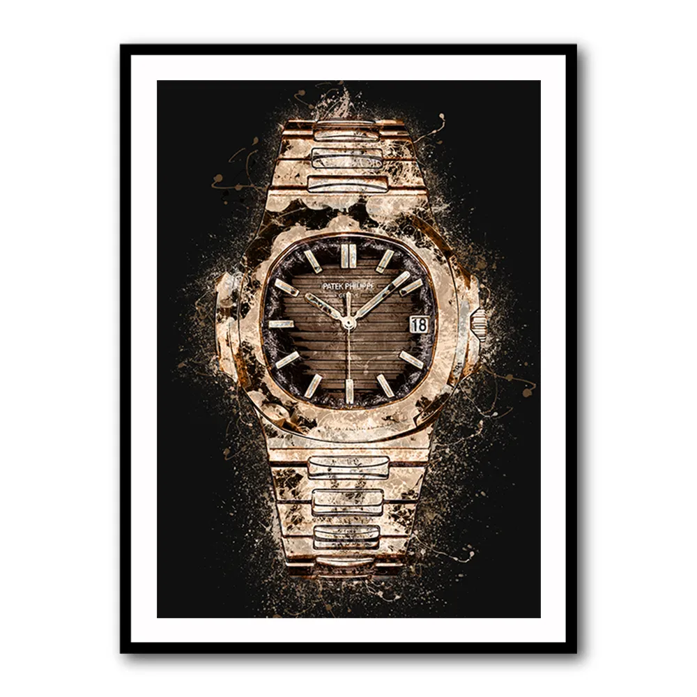 Patek Nautilus Gold Explosion Abstract Patek Nautilus Gold Explosion Abstract