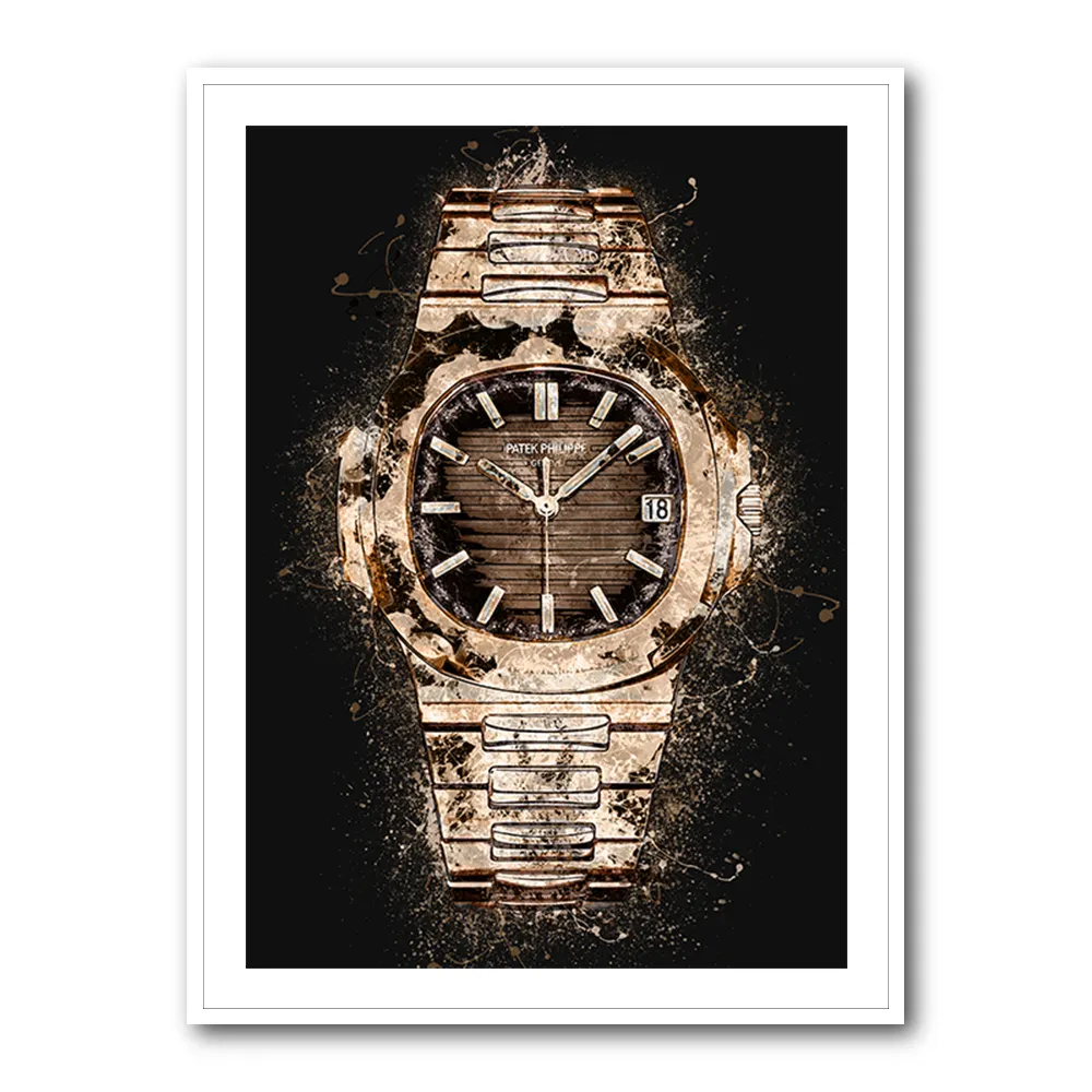 Patek Nautilus Gold Explosion Abstract Patek Nautilus Gold Explosion Abstract