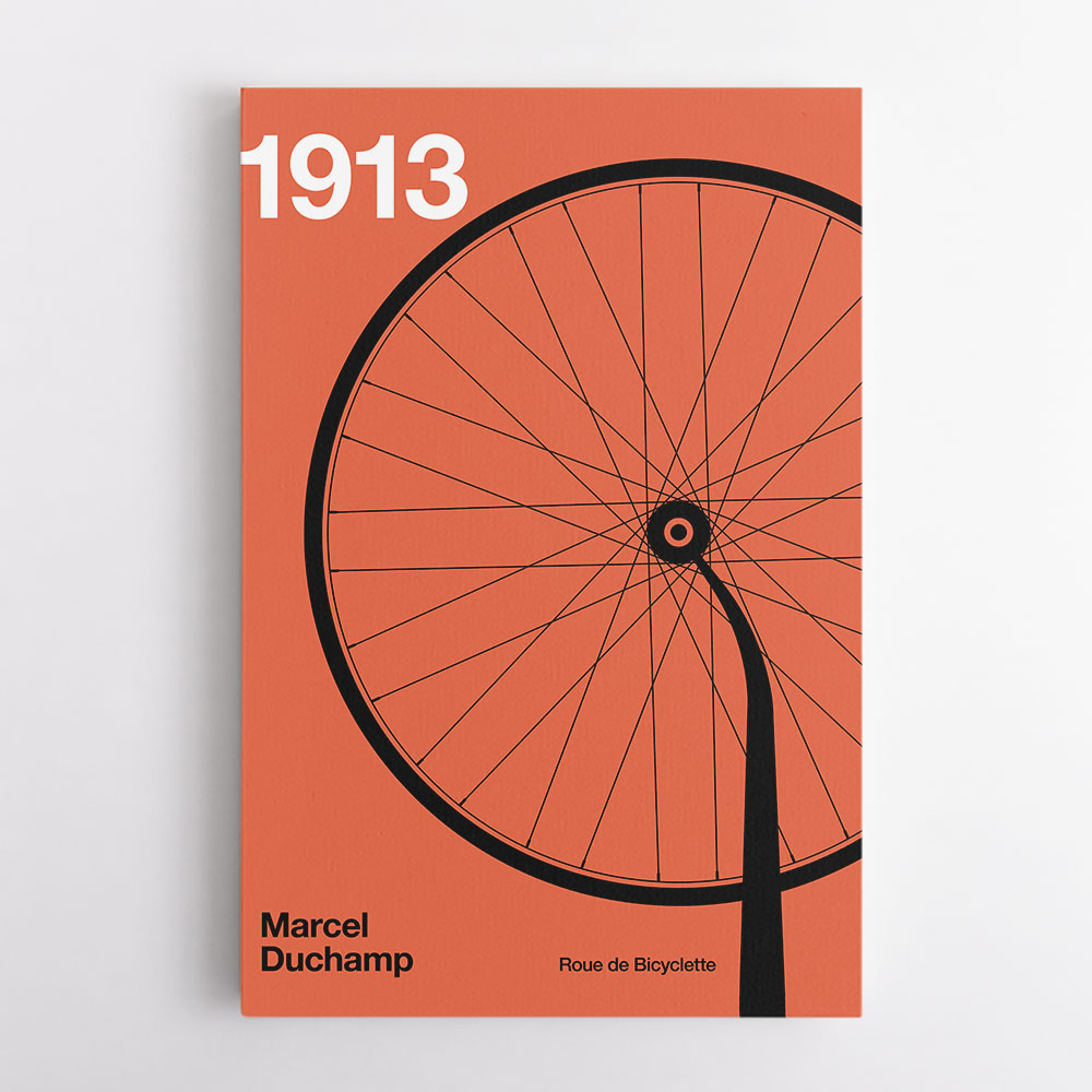 1913 Roue De Bicyclette Wall Art