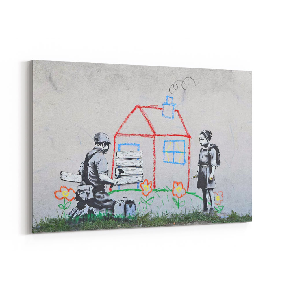 Crayon for Closure Banksy Wall Art