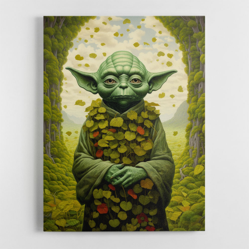 Yoda wall hot sale art